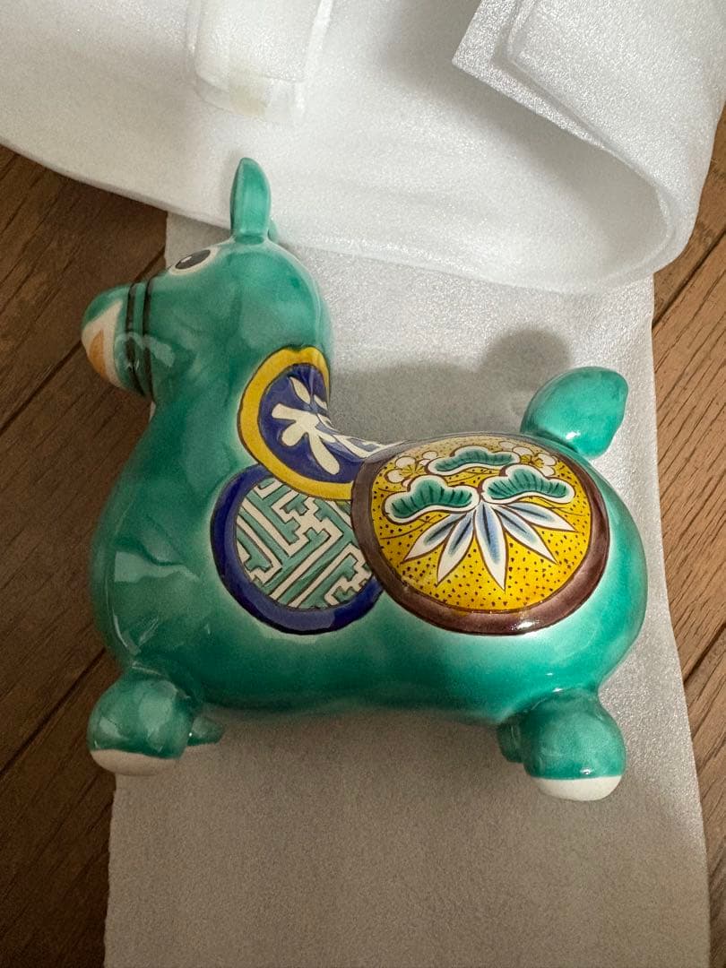 【九谷焼ロディ】 色絵松竹梅文