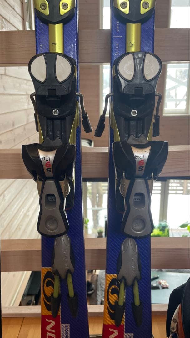 カービングスキー板大人男性160cmセット子供ジュニア SALOMONサロモン青