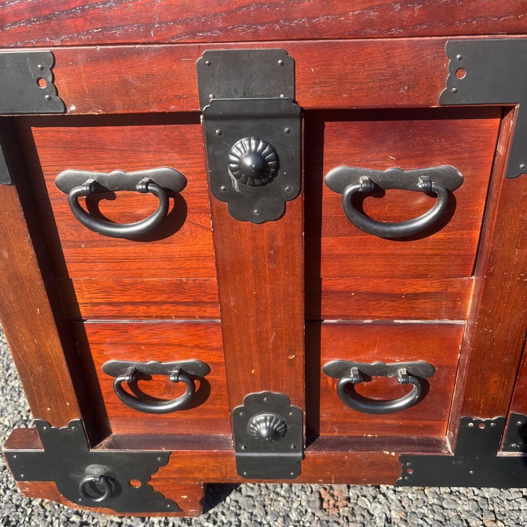 民芸調家具 和箪笥 からくり箪笥 インテリア 昭和レトロ 和 アンティーク