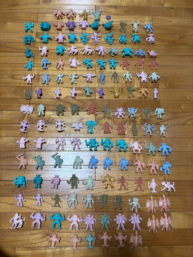 当時物 ネクロスの要塞 フィギュア140体＋魔法チップ ロッテ 食玩 昭和レトロ