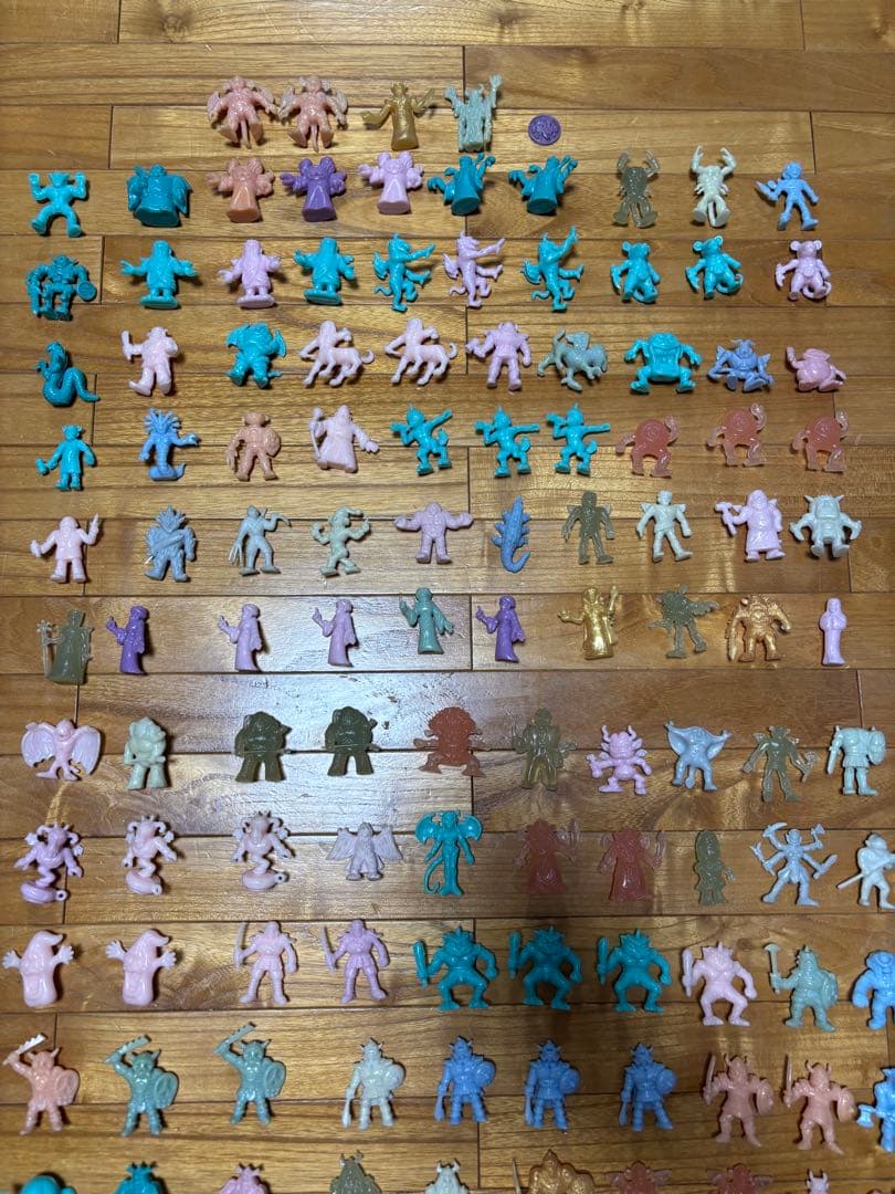 当時物 ネクロスの要塞 フィギュア140体＋魔法チップ ロッテ 食玩 昭和レトロ