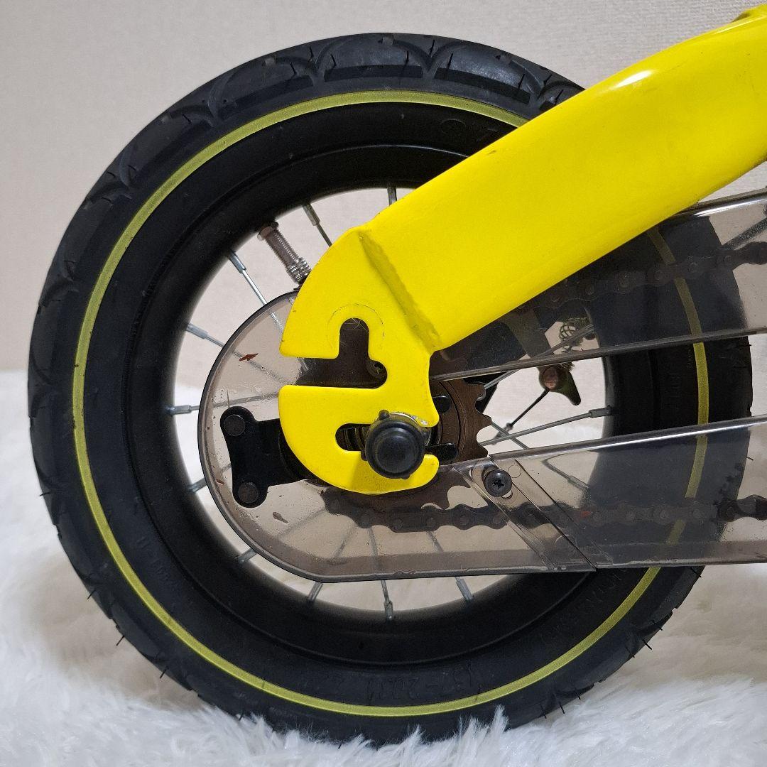 【美品】Henshin Bike へんしんバイク イエロー 12.5インチ