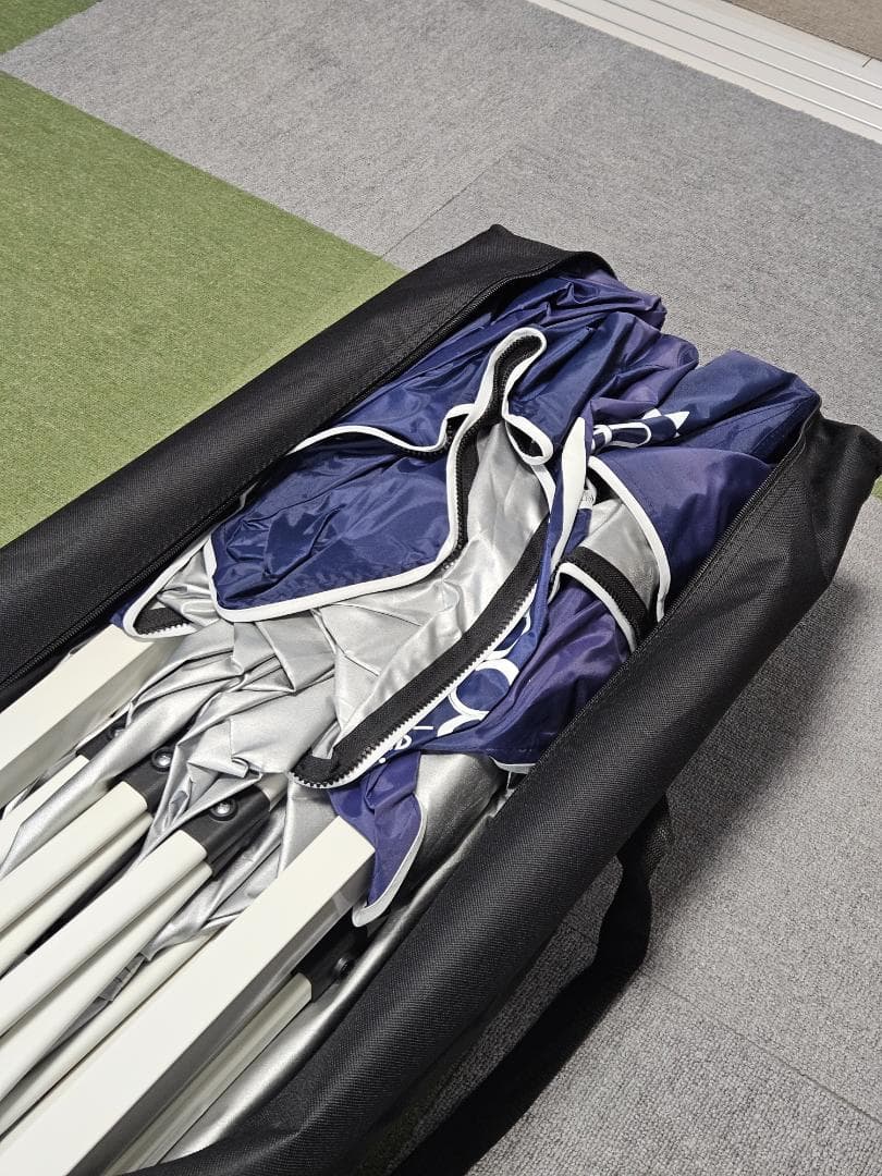 FIELDOOR タープテント 3mx2m ブルー おまけ付き