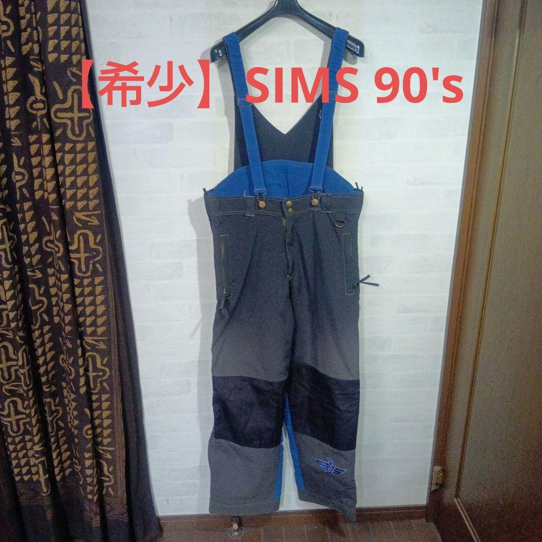 【希少】SIMS スノーボード ウェア パンツ スノボパンツ