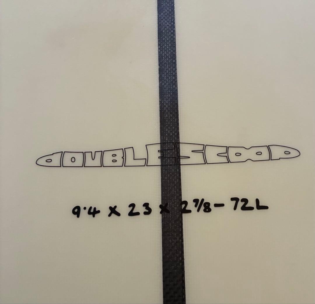 R*a様 サンダーボルトロングボードスキンドッグDOUBLE SCOOP 9.4