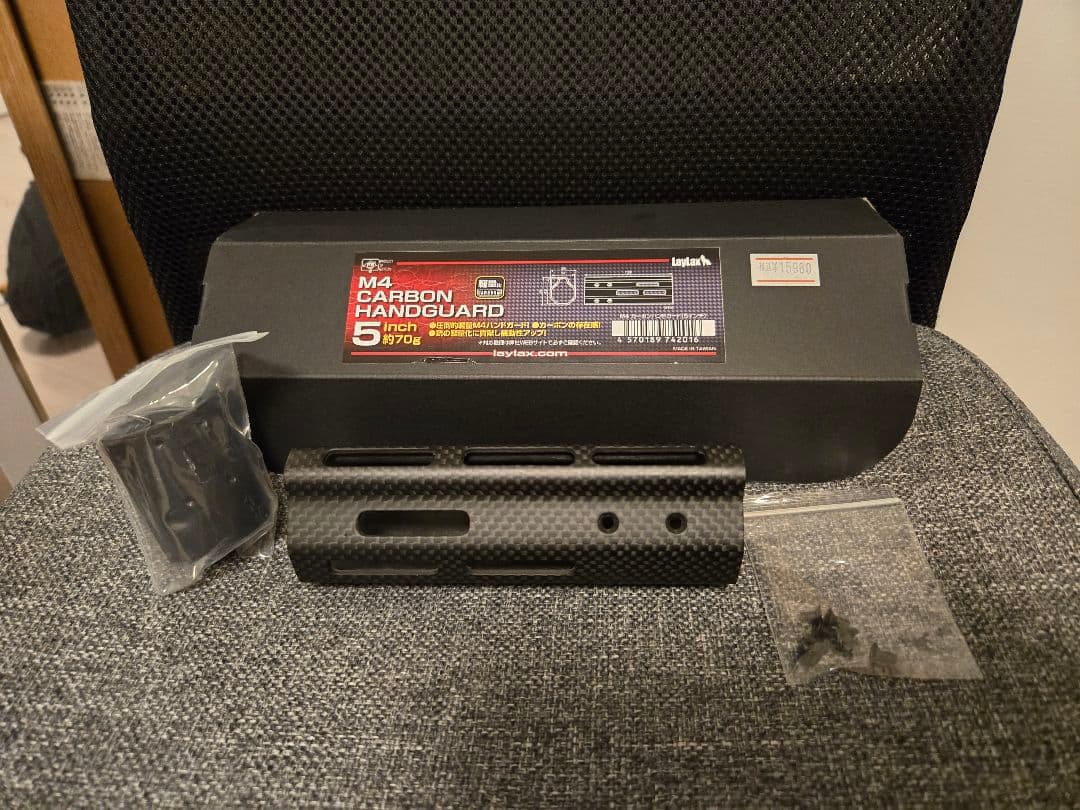 ライラクス 電動ガン m4 M-LOK カーボン ハンドガード LAYLAX
