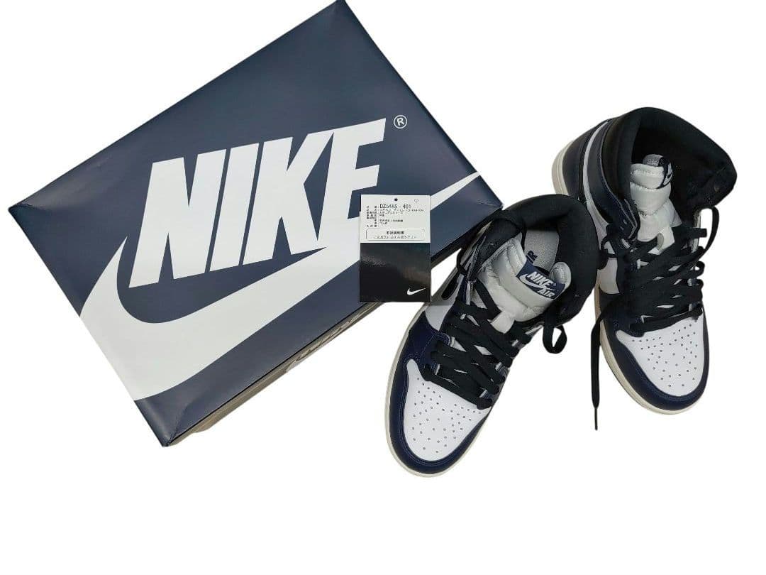 シューズ(男性用) NIKE AIRJORDAN AJ1 MIDNIGHT NAVY 25.5cm