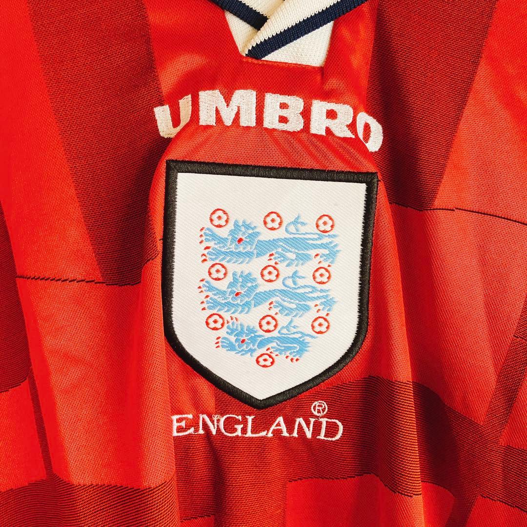 【値下げ】ワールドカップ1998年 イングランド代表ユニフォーム 新品タグ付