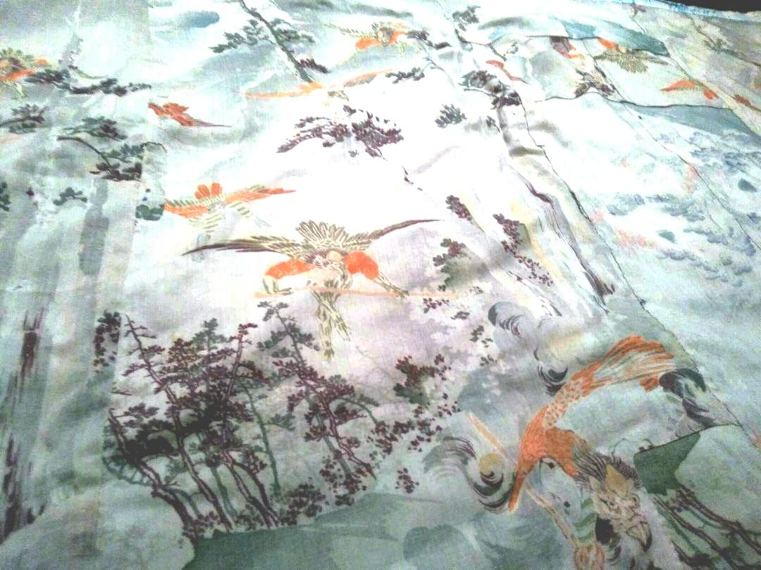 着物巻きスカート　リバーシブル