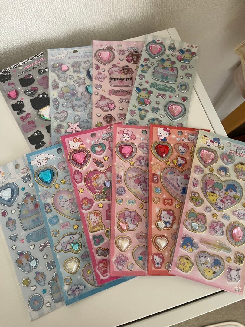 サンリオ　ジュエルシール　10枚セット　正規品
