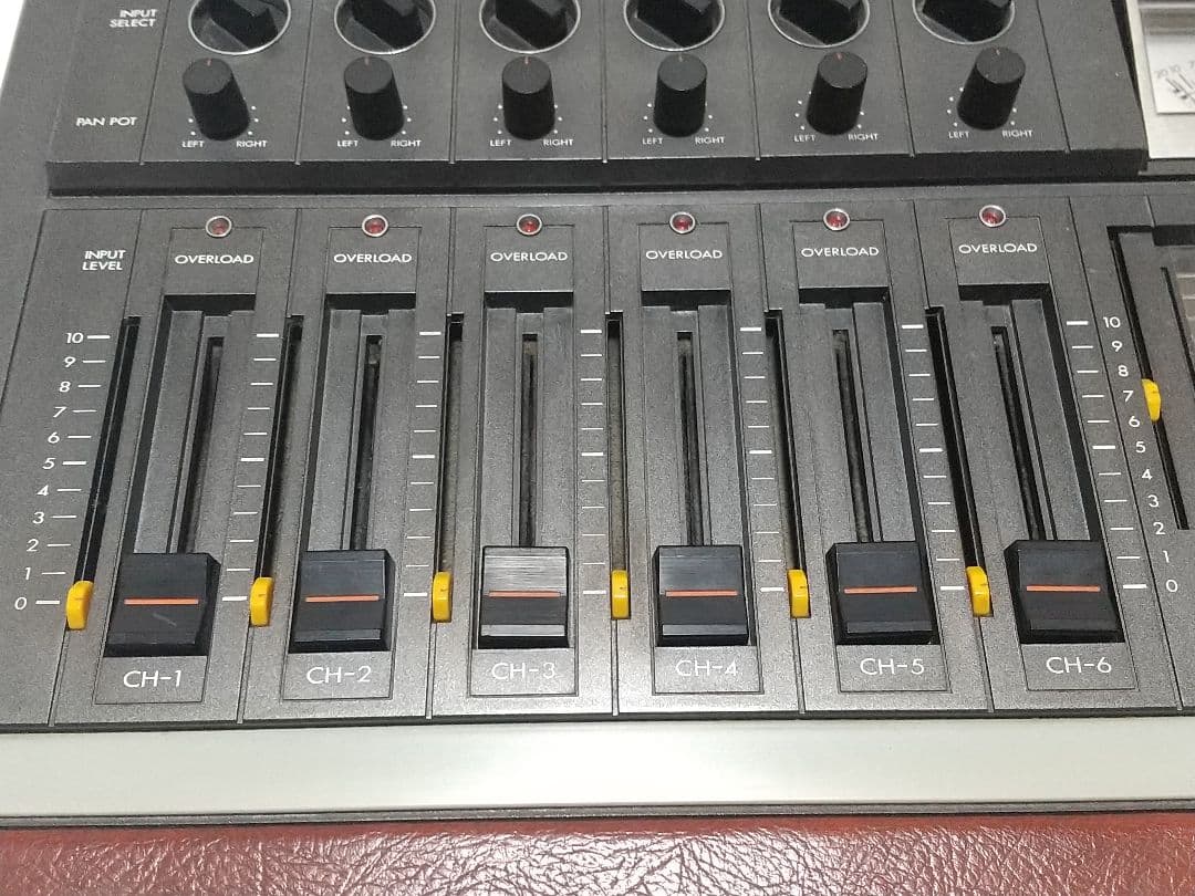 Victor MI-5000 アナログミキサー 6チャンネル