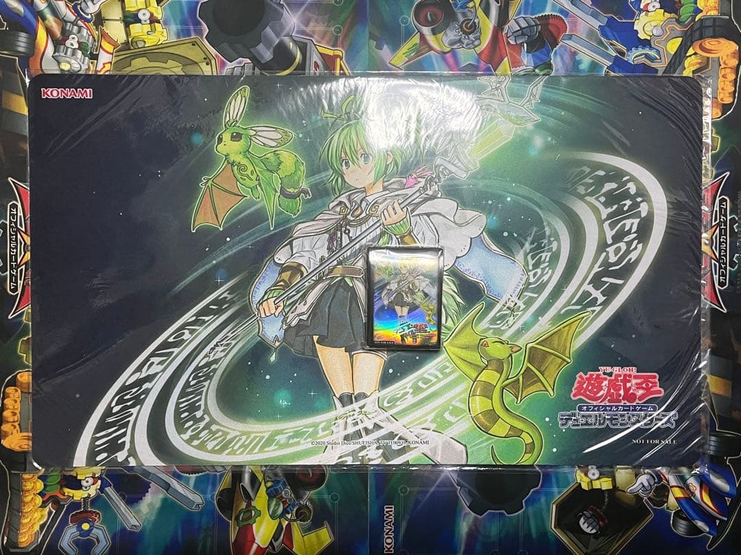 未開封　風霊媒師ウィン プレイマット　スリーブ