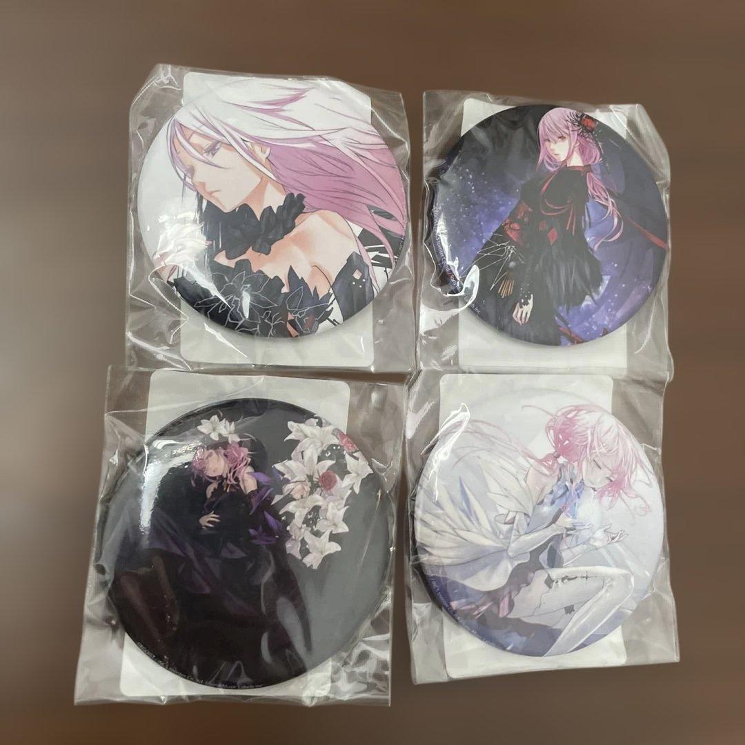 EGOIST DMMスクラッチ 缶バッジ7個セット