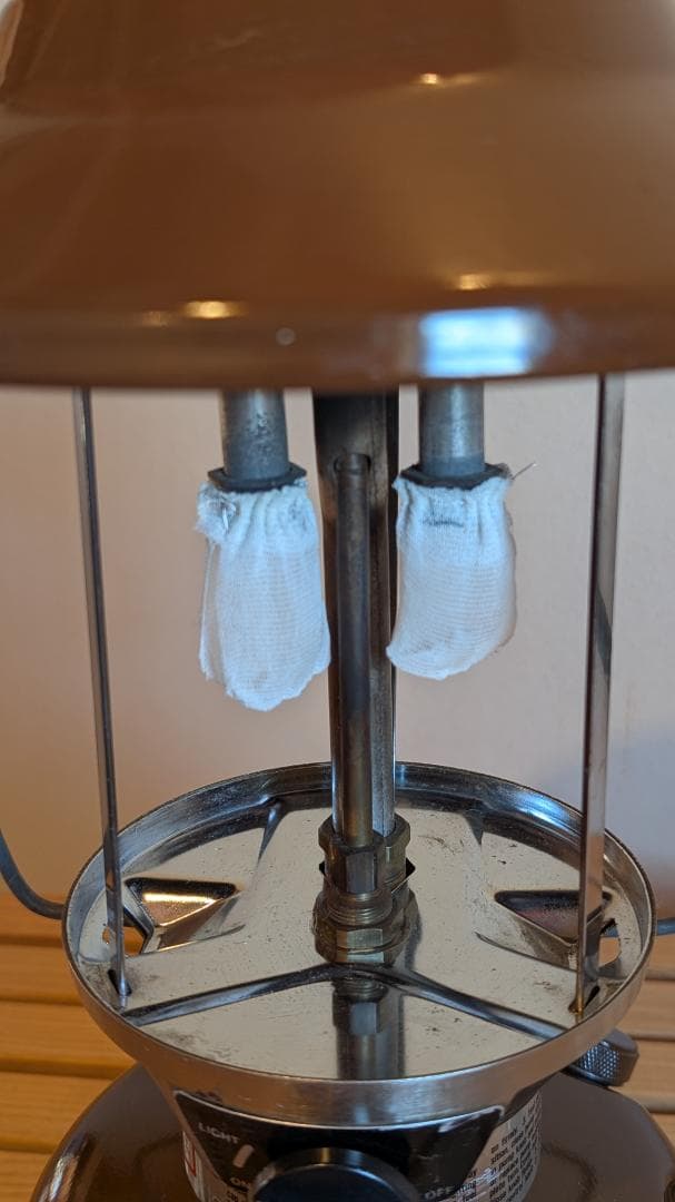 【チャ】　ビンテージ Coleman 275 ランタン ブラウン