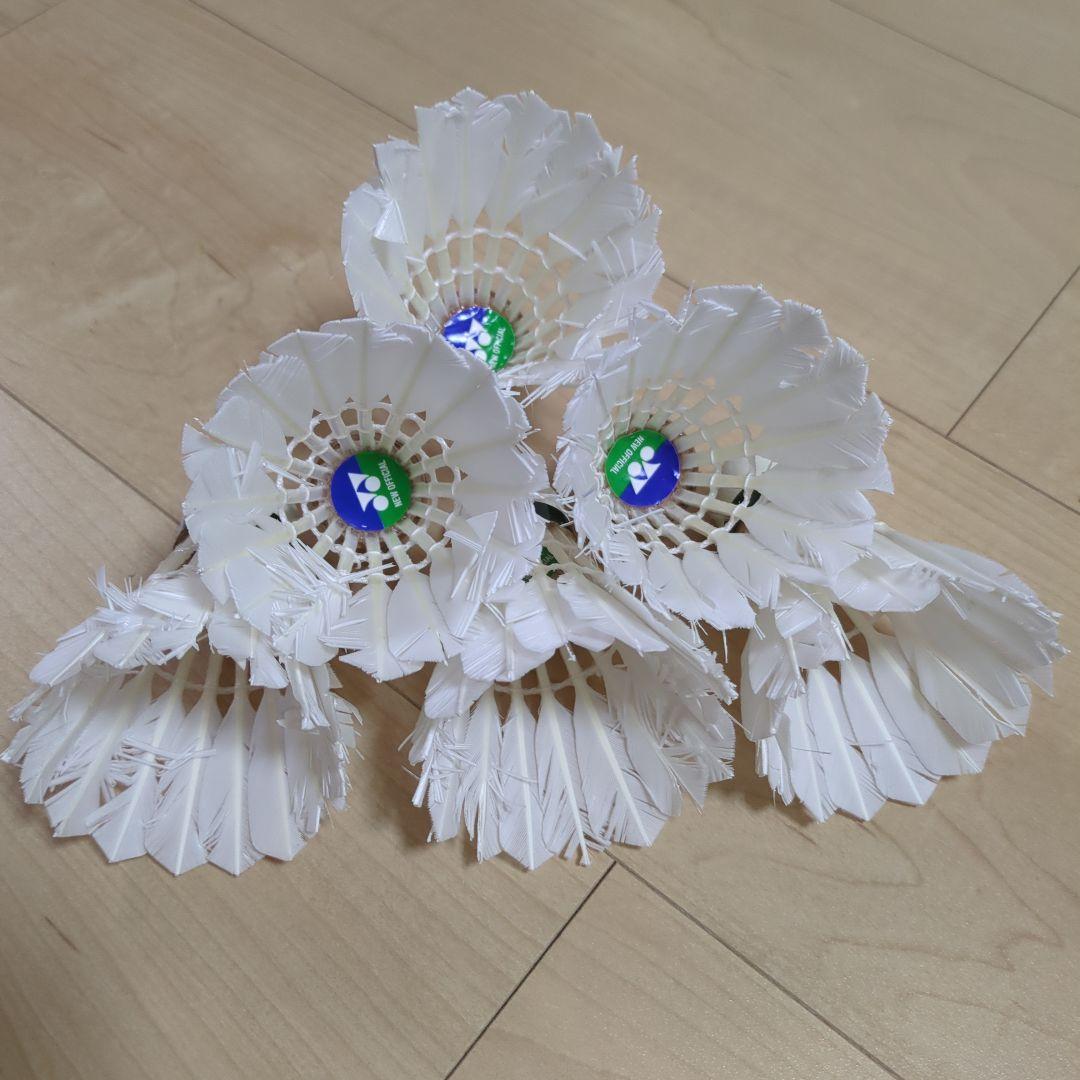 ①送料無料 バドミントン中古シャトル120個ニューオフィシャルヨネックス