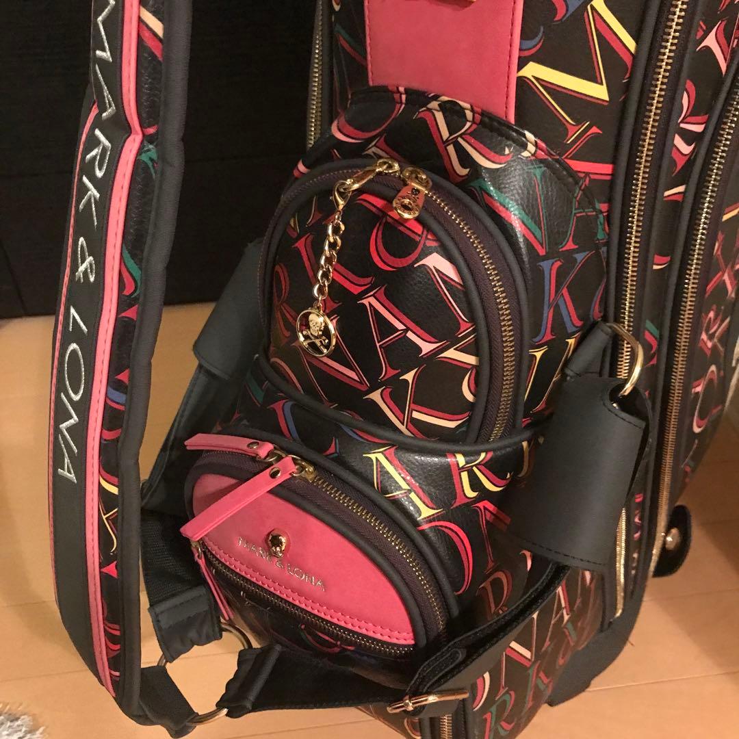 マークアンドロナ キャディバッグ ヘッドカバー　セット