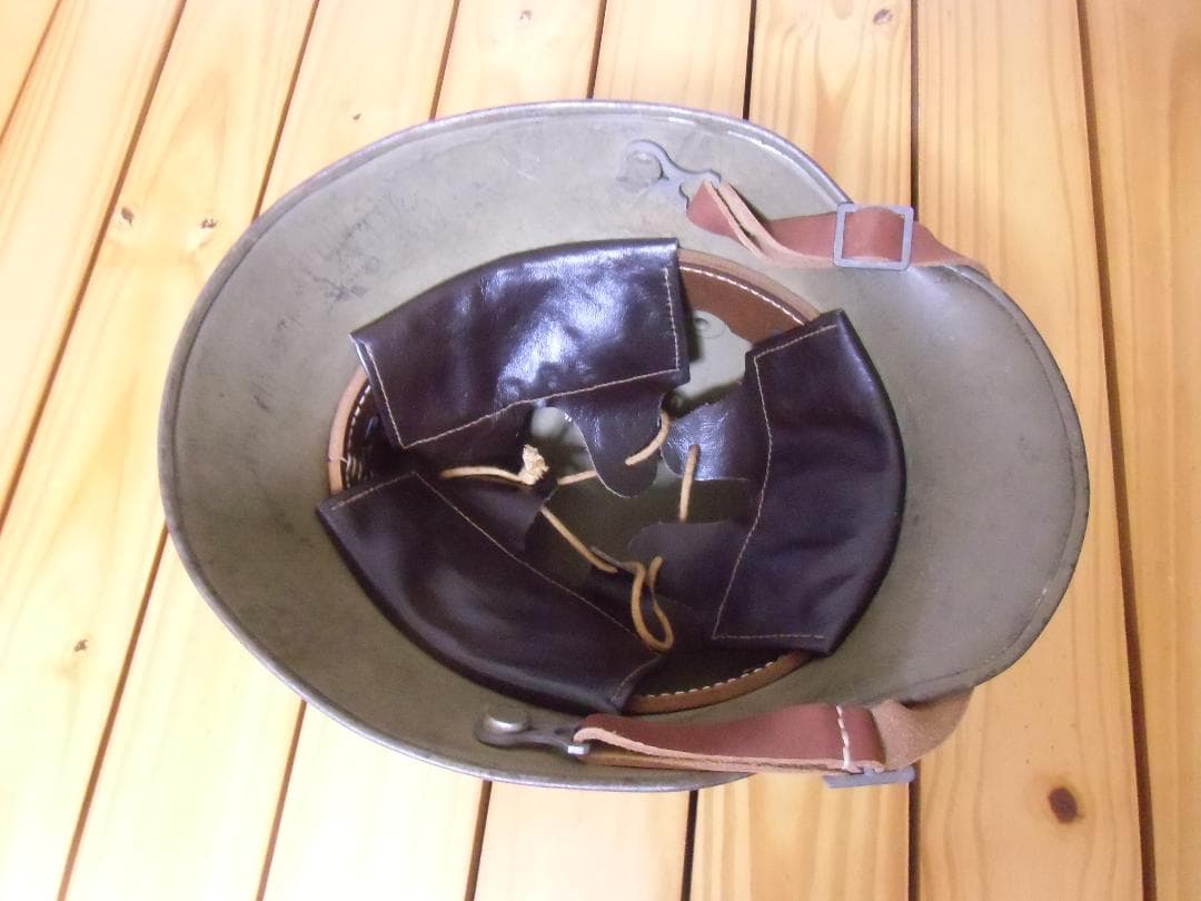 Ｗ帝政ドイツ軍/プロイセン王国＊M１６迷彩ヘルメット＊シェル６６ｃｍ（実物）