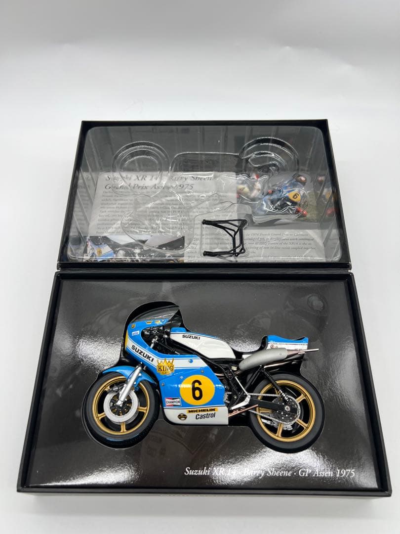 No43バイクミニカー1/12箱ありSuzuki XR 14 B.Sheen