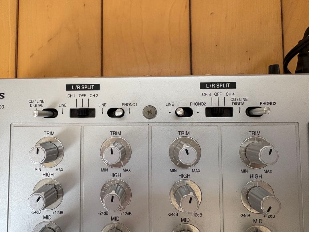 Vestax PDX-2000 & テクニクス DJM-600 【ジャンク品】