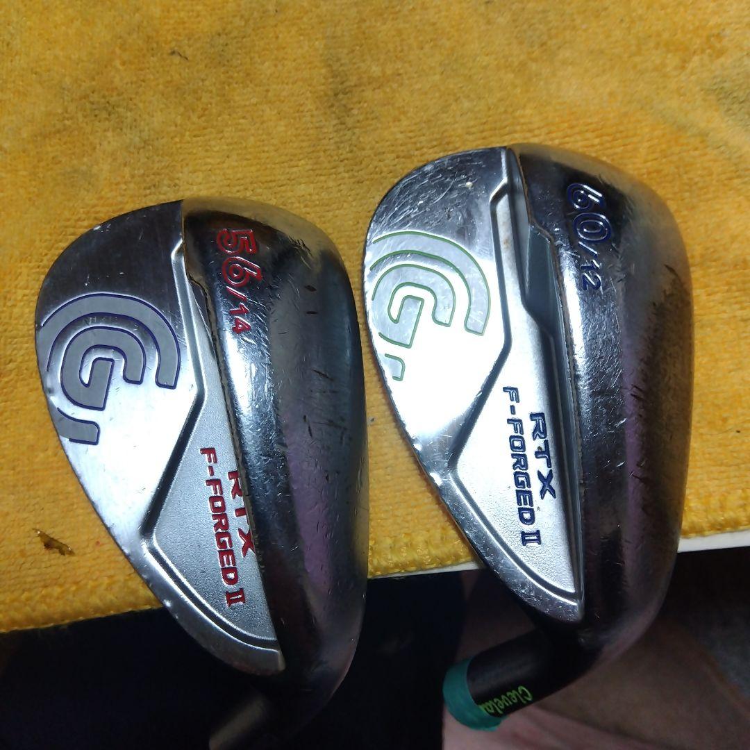 RTX F-FORGED II 56度 60度 ウェッジセット