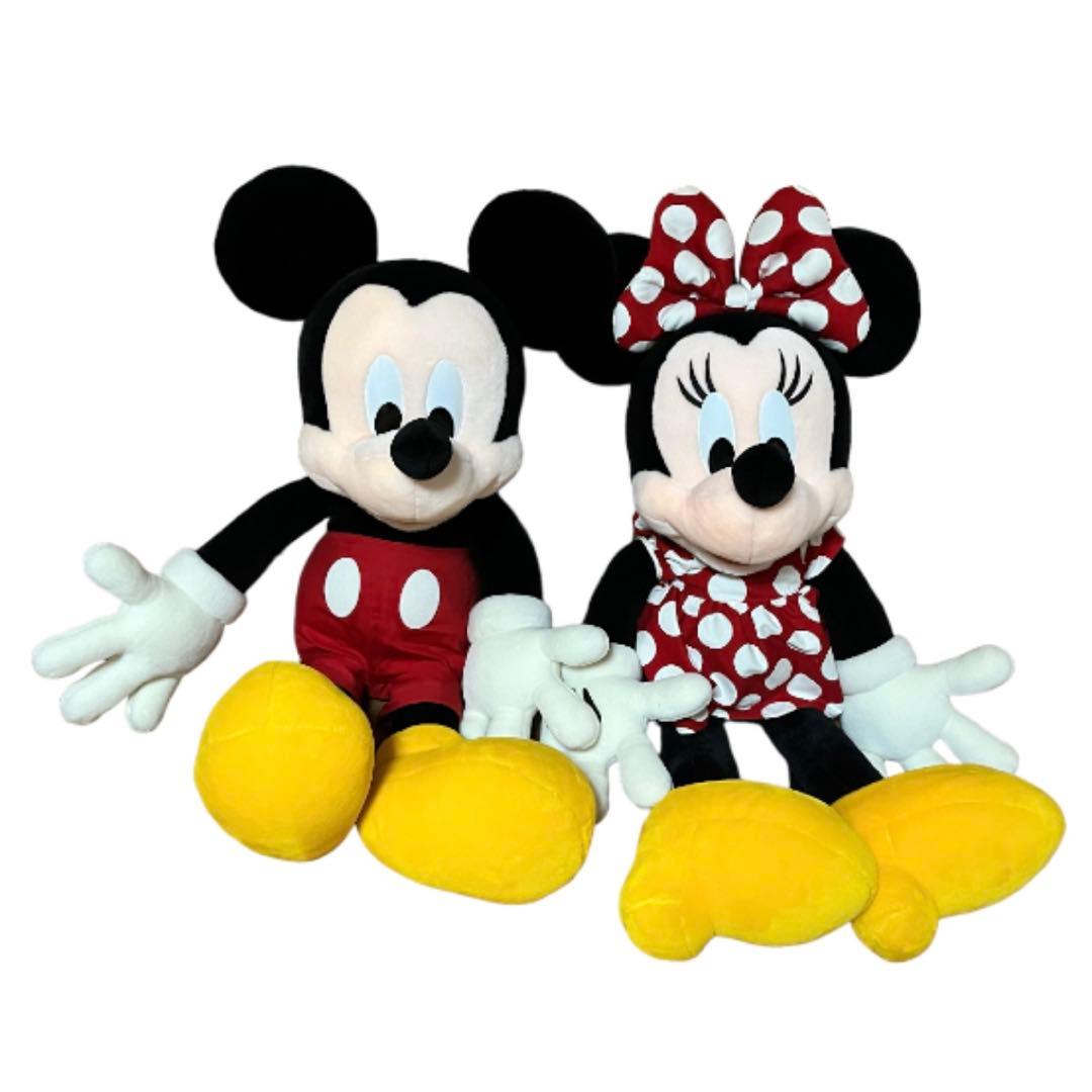 ミッキー　ミニー　ぬいぐるみ　特大　ディズニー　ランド　シー　ペア　カップル