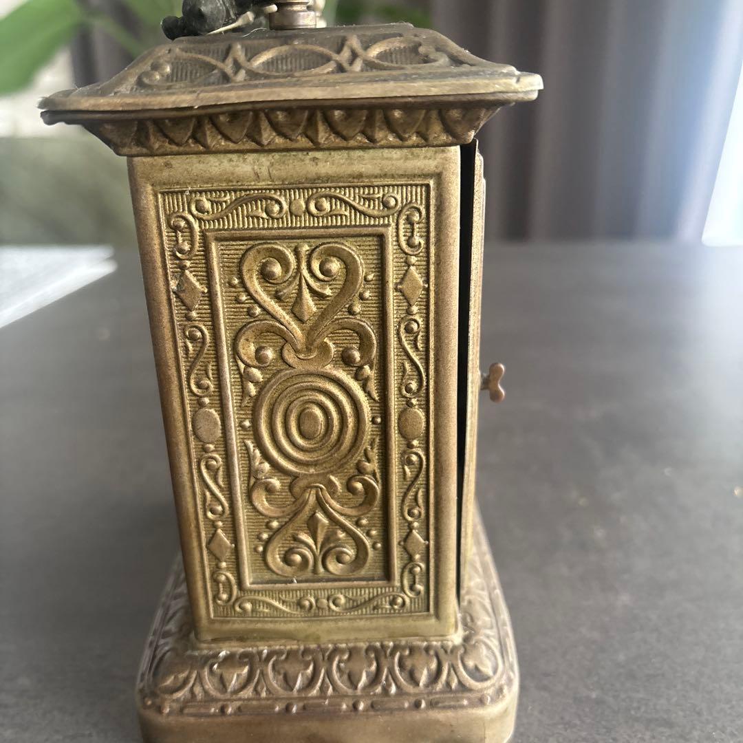 アンソニア　アンティーク置き時計　明治時代