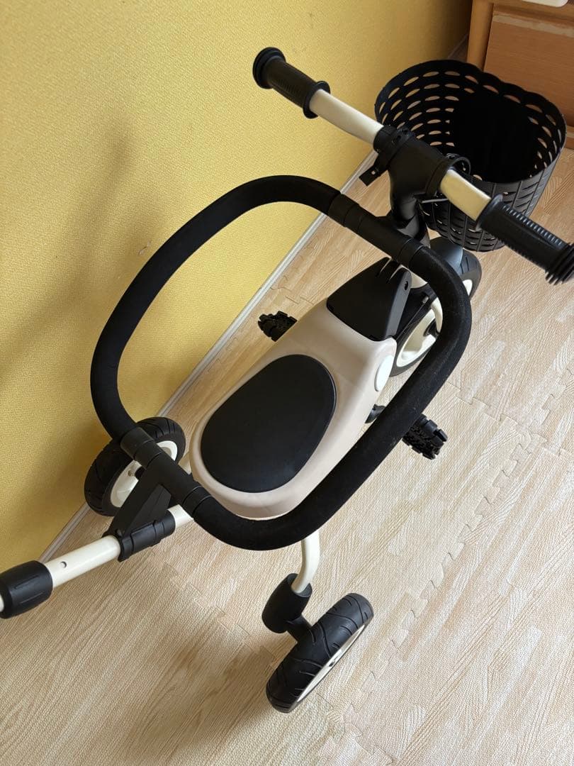 三輪車 折りたたみ 手押し 三輪車 2歳 3歳 折りたたみ キッズ ベネベネ