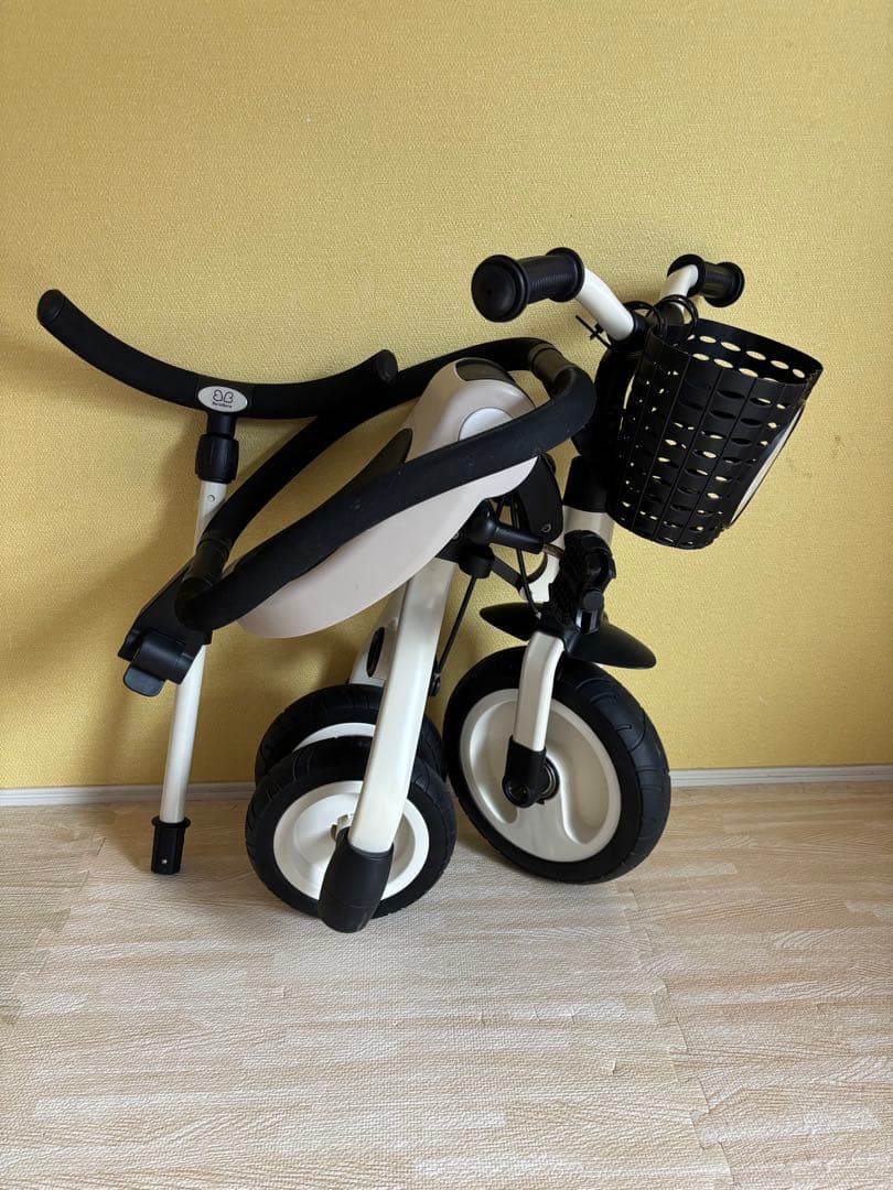三輪車 折りたたみ 手押し 三輪車 2歳 3歳 折りたたみ キッズ ベネベネ