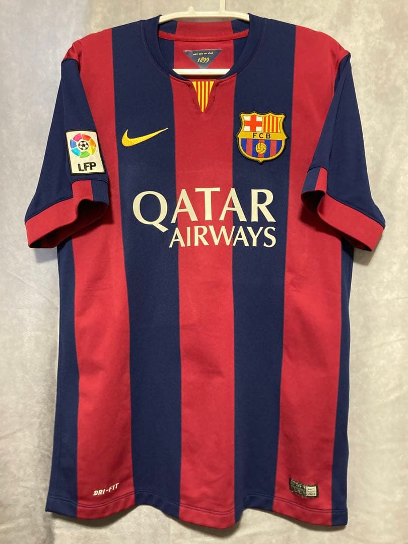 【正規品】ルイス・スアレス　バルセロナ　14/15 ホームレプリカ