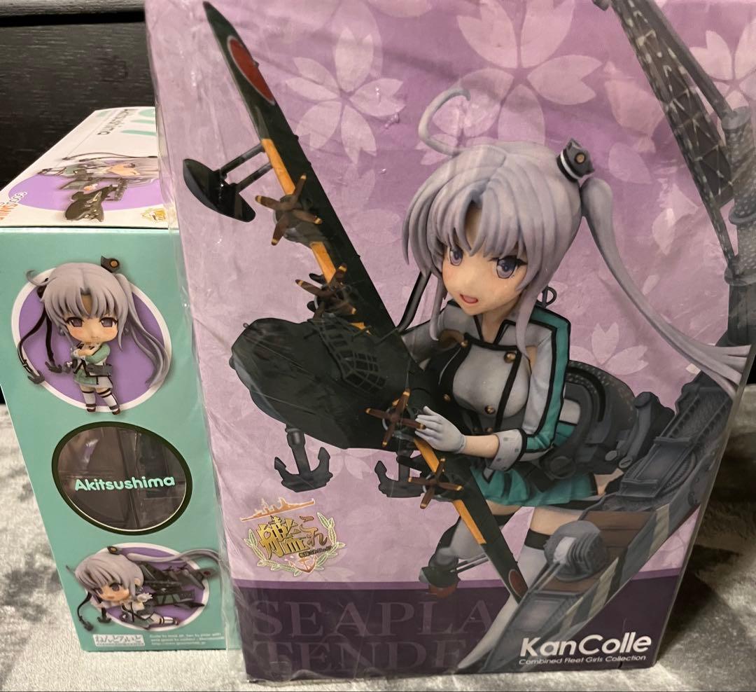 と*じ様 艦これ 秋津洲 1/7スケール フィギュア　ねんどろいど　2体セット