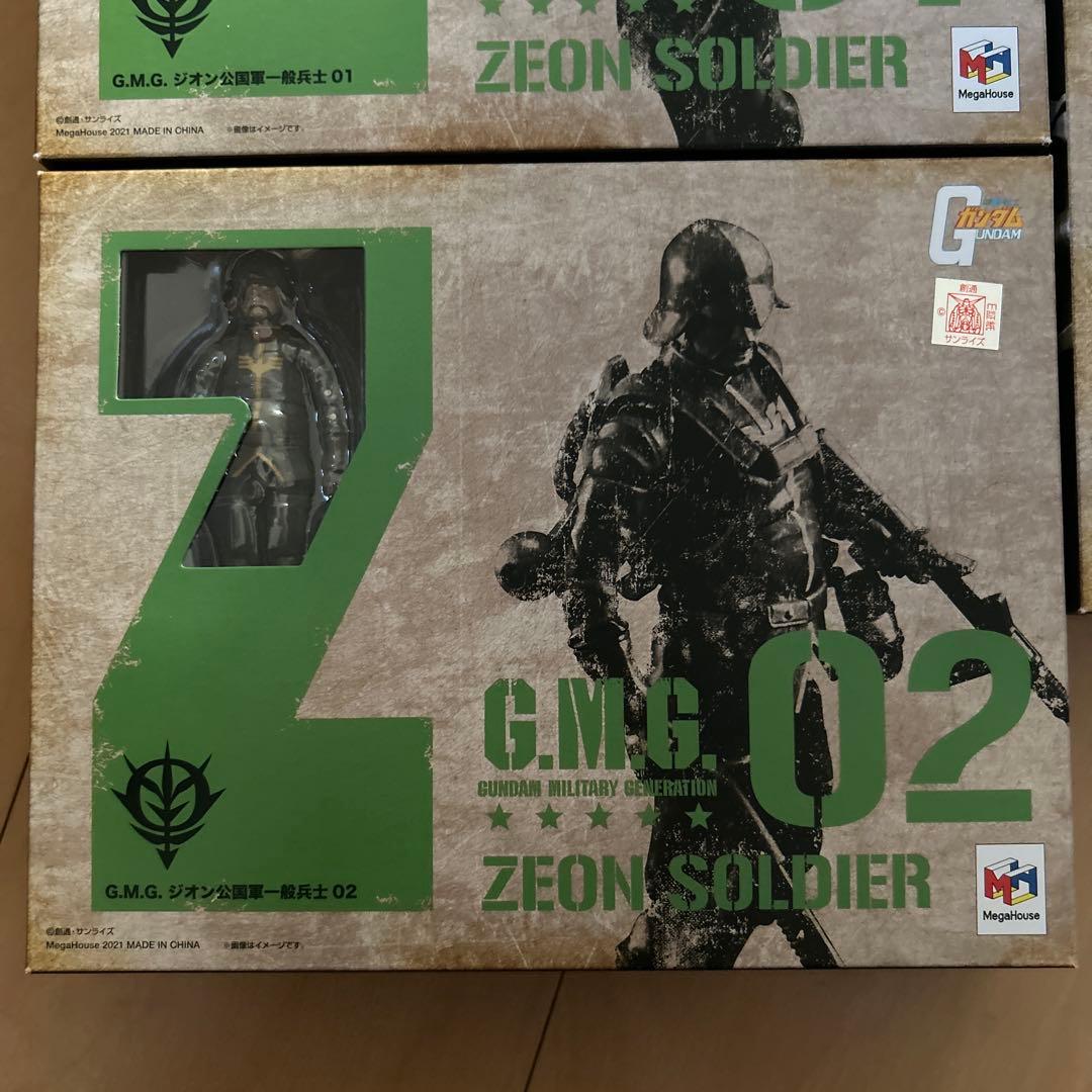 【即購入ok!!】機動戦士ガンダム G.M.G. 一般兵士 3種セットBOX