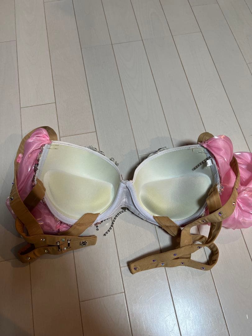 makaronベリーダンスピンク衣装