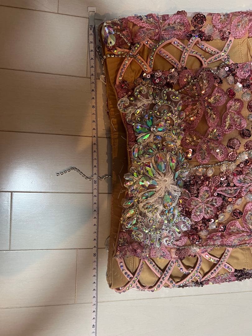 makaronベリーダンスピンク衣装