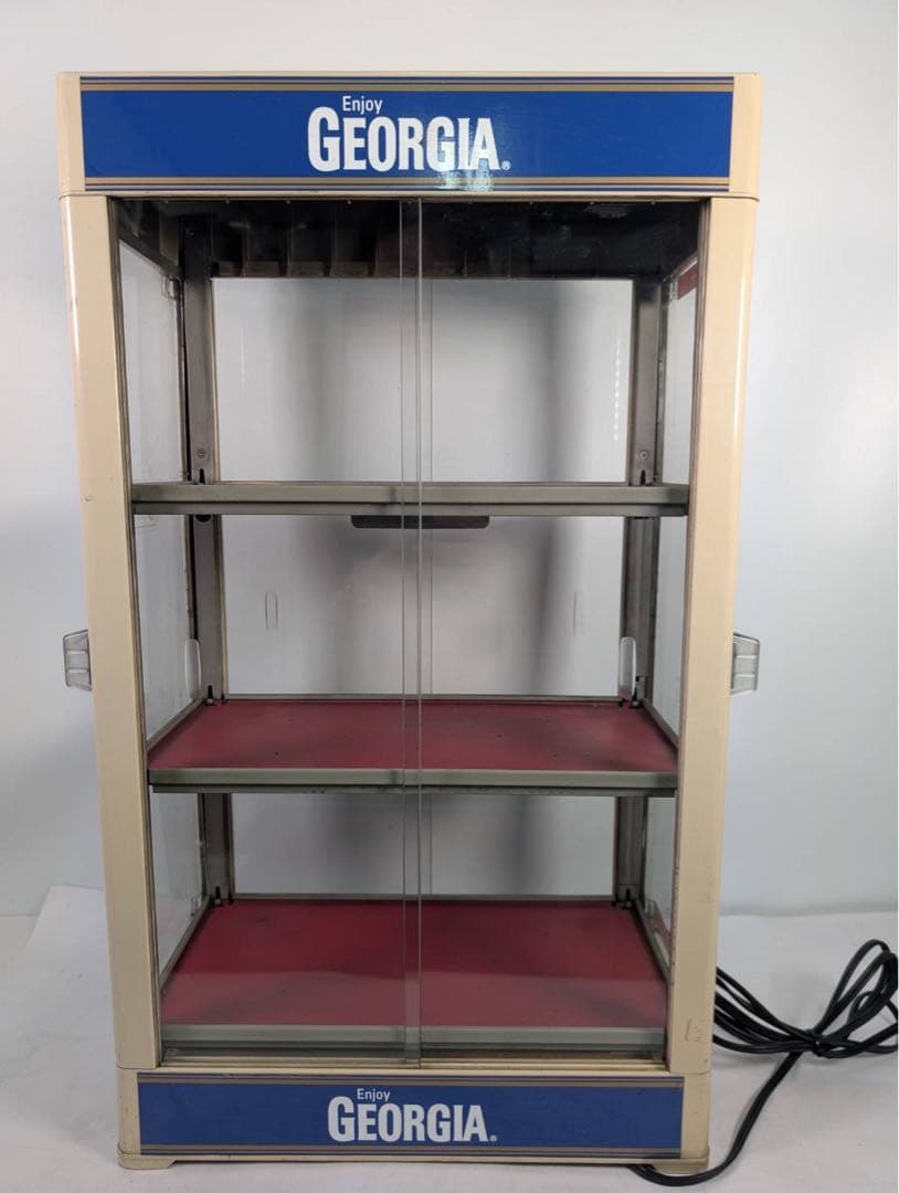 【動作確認OK】ジョージア　缶ウォーマー　CW-54　昭和レトロ　動作OK