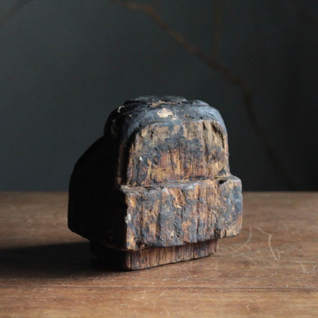 木製 獅子頭 古道具 アンティーク 古美術