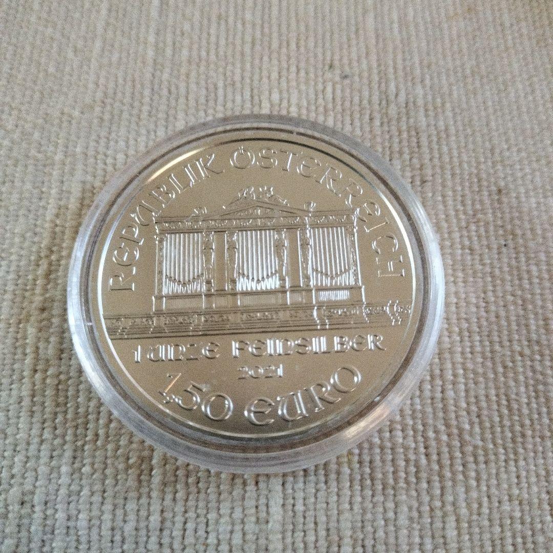 ウィーン銀貨1枚 2021年発行 silver 銀 1オンス銀貨