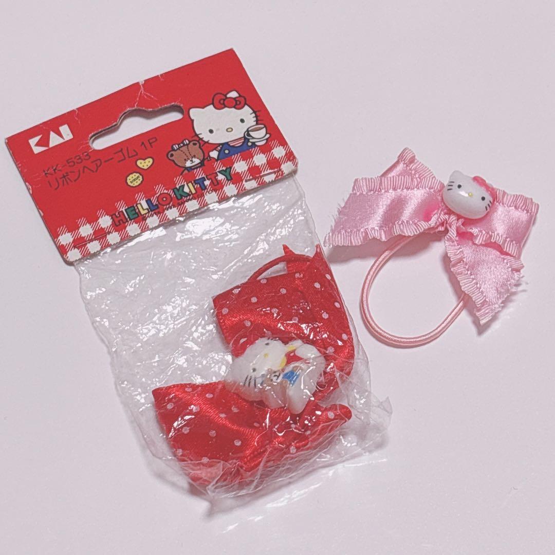 ハローキティ　レトロ　オルゴール　ミラーホルダー　希少　まとめ　セット