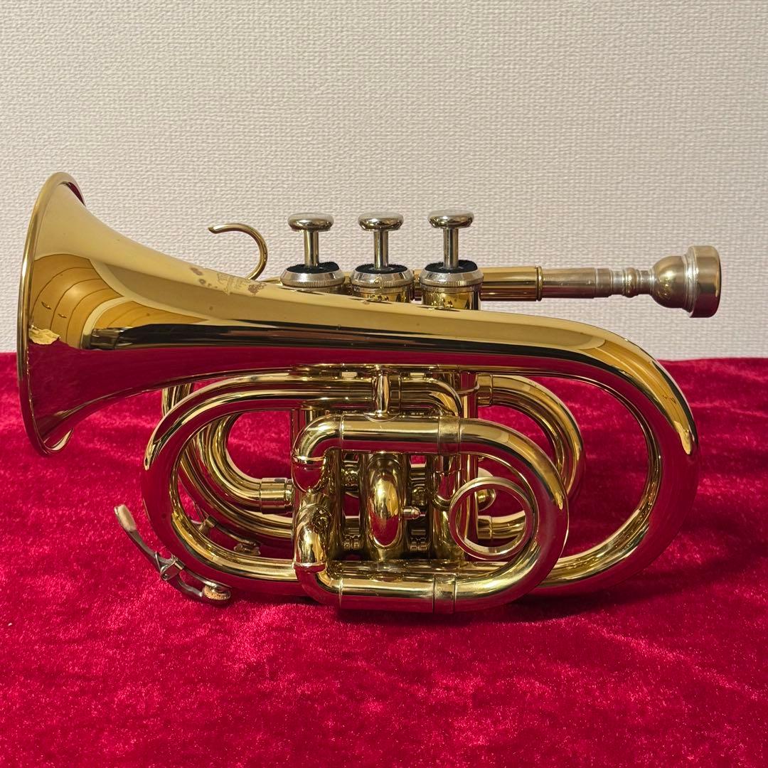 J.Michael ジェーマイケル ポケットトランペット 金管楽器 音出し確認済