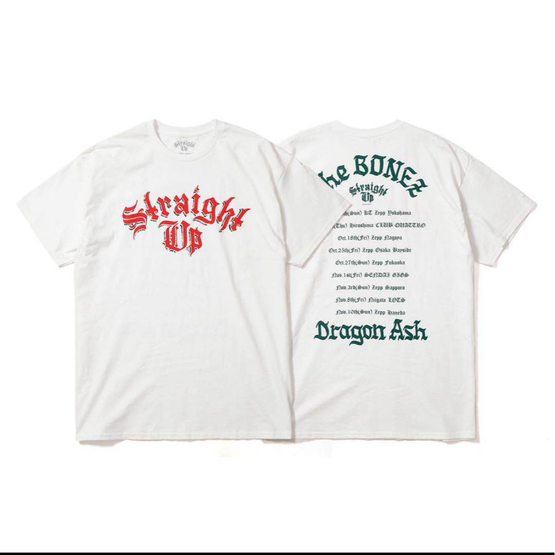 Straight Up Tour Tee 白 L