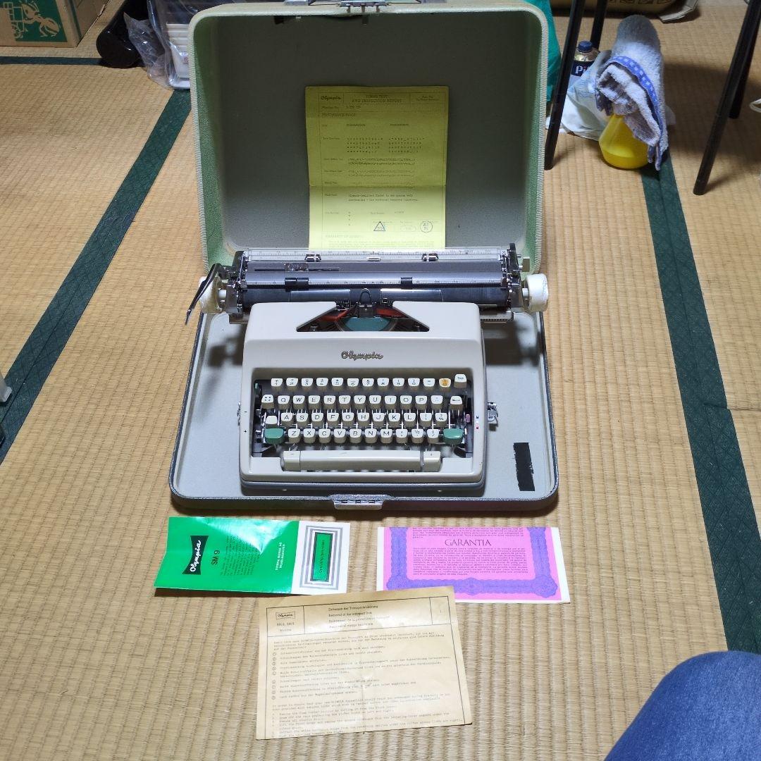 ★超絶レア美品★SM9オリンピア★ビンテージコレクターズアイテム★タイプライター