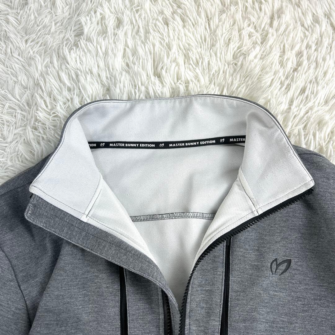 【美品】マスターバニーエディション　ストレッチジャケット　XL　杢グレー