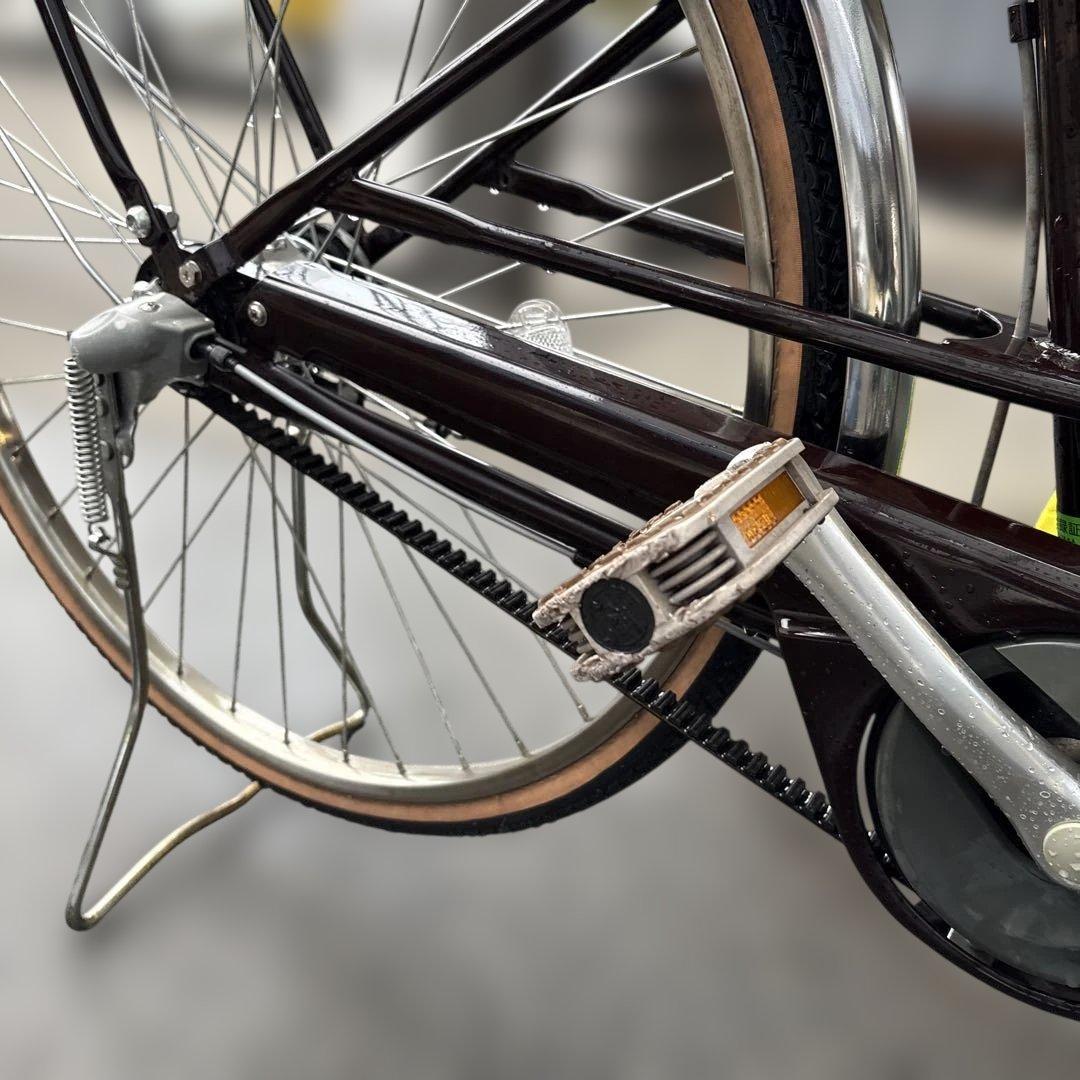 し*ん様 購入できます！シティサイクル ブラウンバスケット付き　持ち帰れる方限定