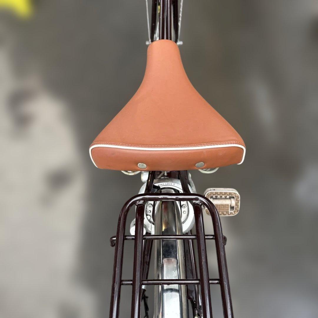 し*ん様 購入できます！シティサイクル ブラウンバスケット付き　持ち帰れる方限定