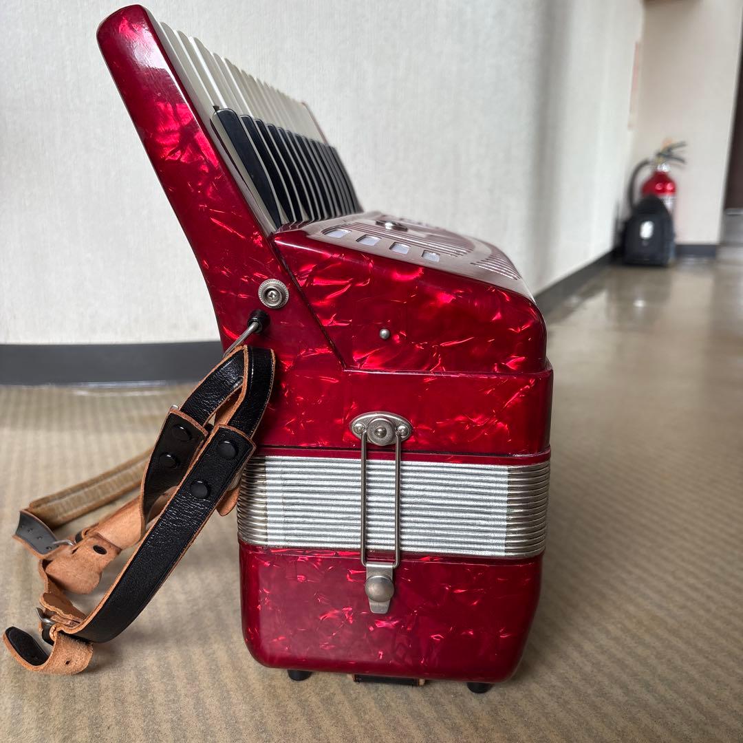 YAMAHA SOPRANO 32 アコーディオン 赤