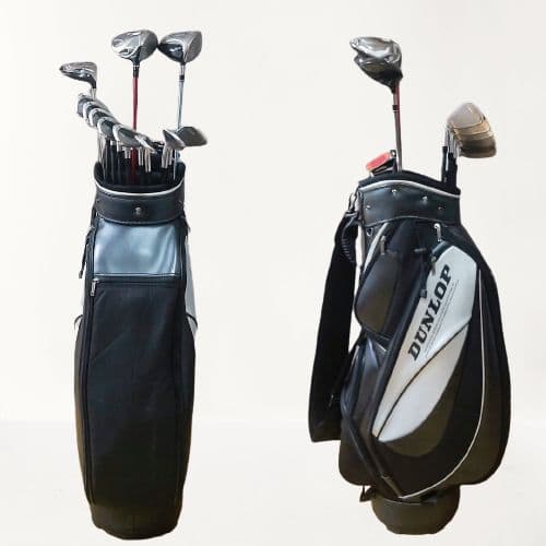 ✨ テーラーメイド ゴルフセットとダンロップ キャディ ✨