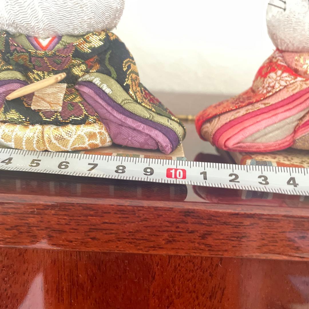 ハローキティ 和風飾り　木目込み雛人形