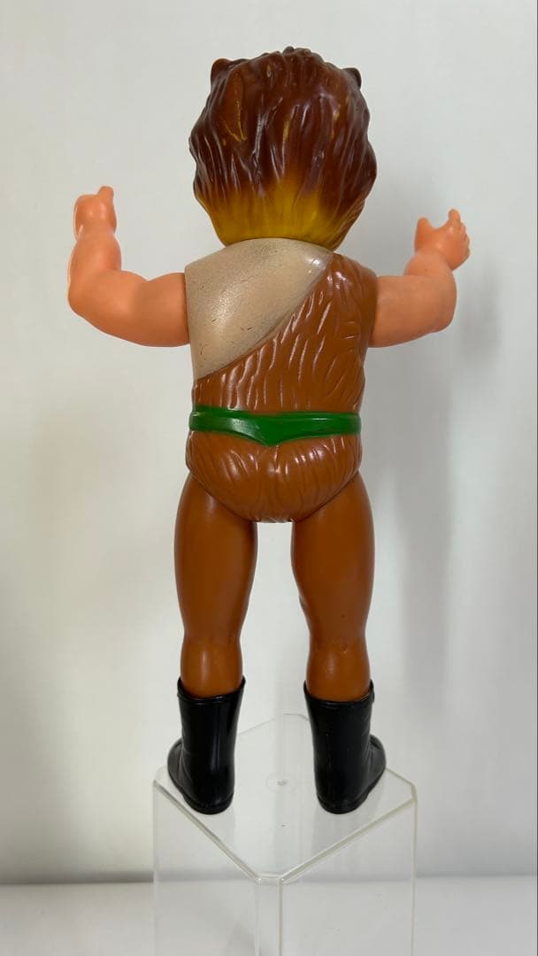 ザ・ライオンマン　タイガーマスク　ソフビ　フィギュア