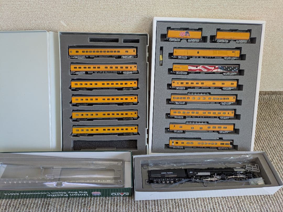 KATO UP ビッグボーイ 炭水車客車16両セット