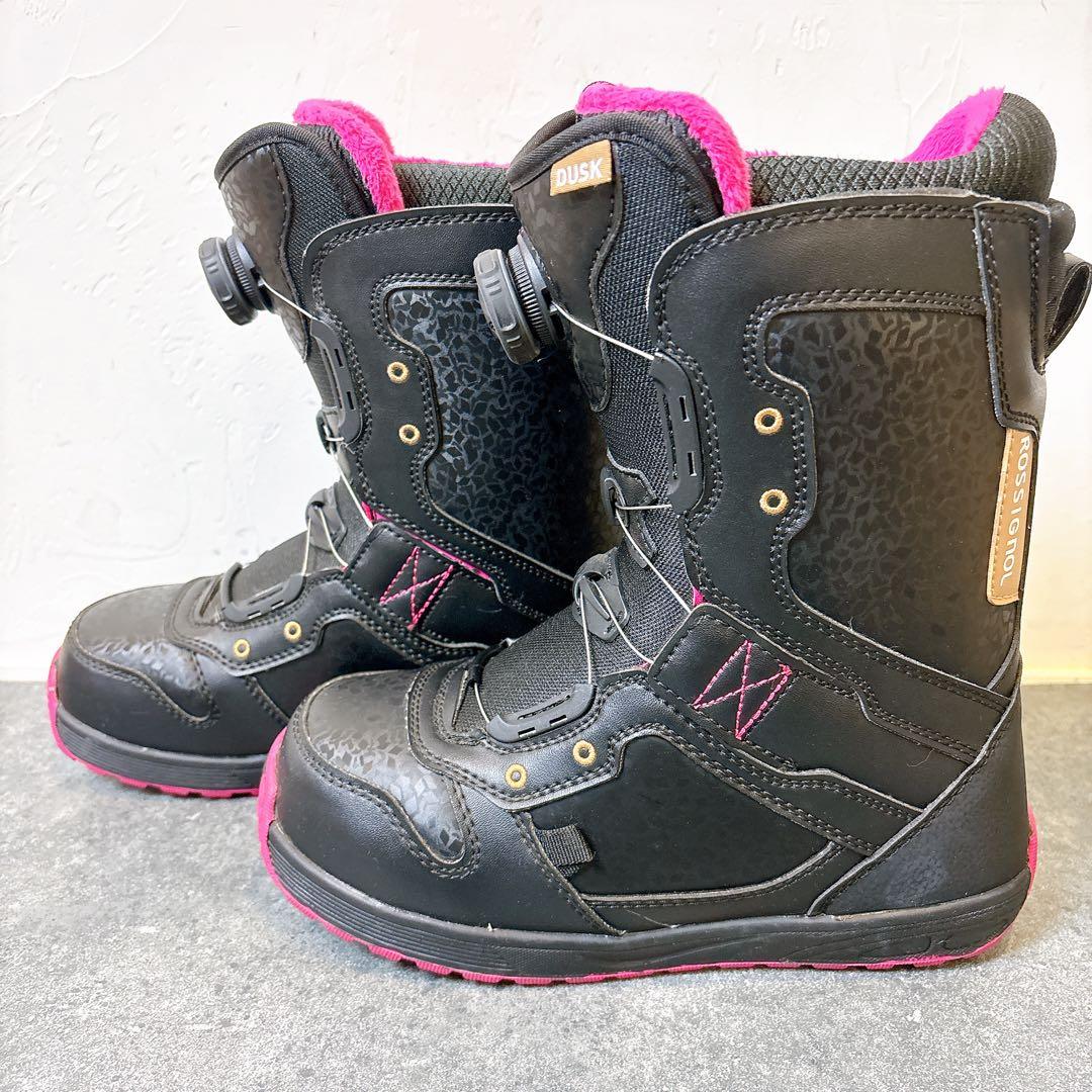 【美品】ROSSIGNOL ロシニョール DUSK ダスク BOA 23.5cm