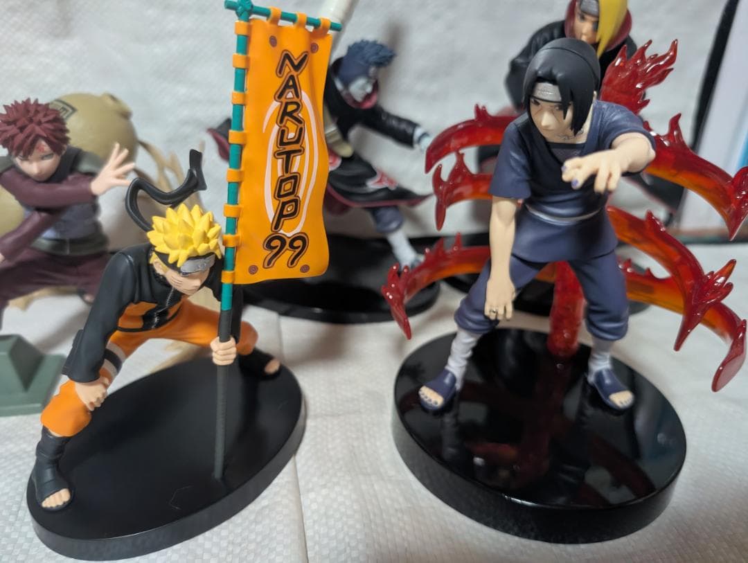 NARUTO ナルト 疾風伝　フィギュアまとめ売り うちはイタチ デイダラ